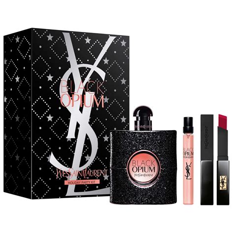 ysl women's black opium gift set|black opium 30ml gift set.